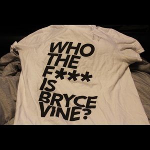 WTFIBV T-shirt signed by Bryce Vine